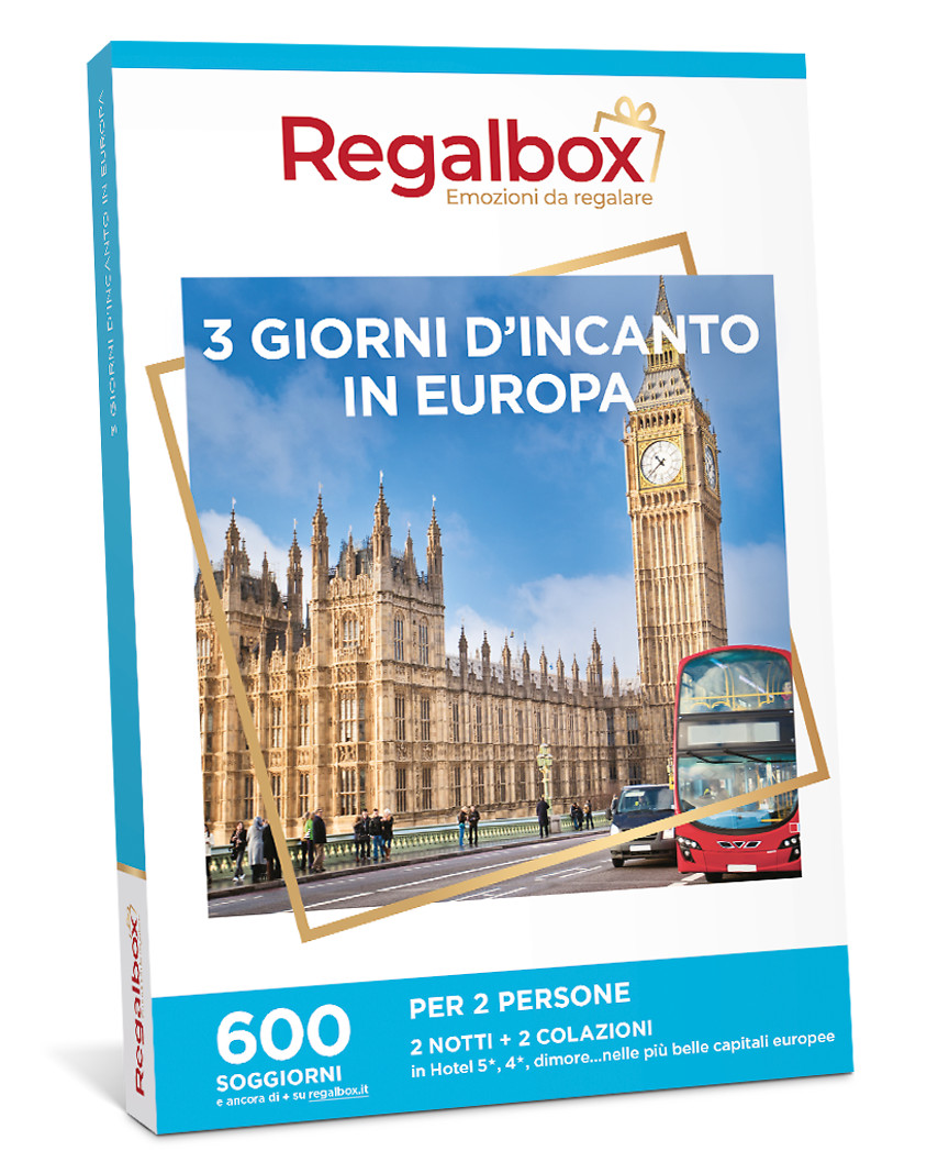 3 giorni d'incanto in Europa