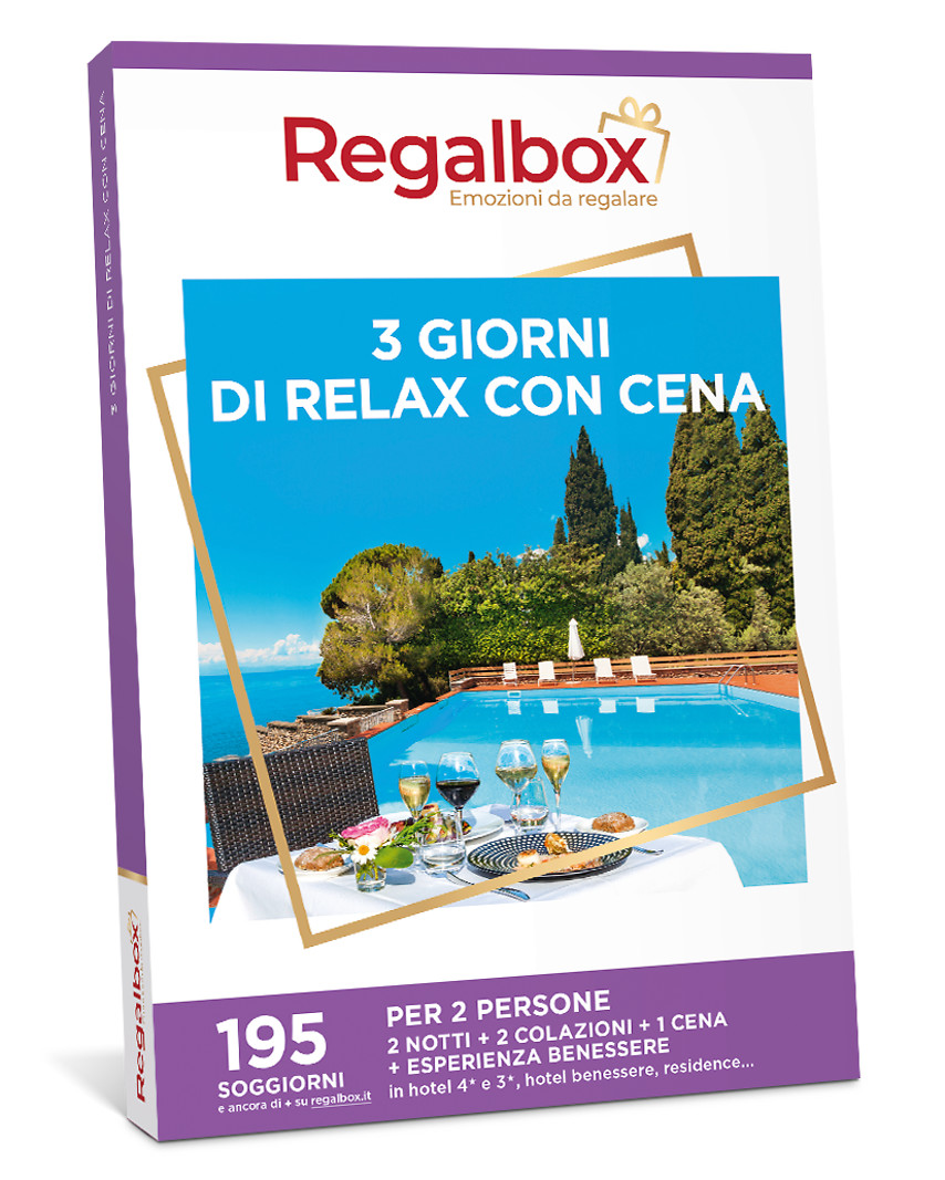 3 giorni di relax con cena